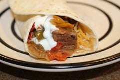 Slow Cooker Beef Fajitas (5 stars)