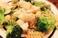 Crab and Rotini Pasta