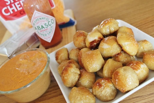 Soft Pretzel Bites : In The Bread Machine