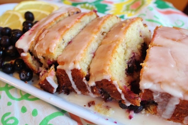 Lemon Blueberry Yogurt Loaf