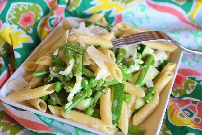 Spring Veggie Penne