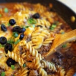 One-Skillet-Enchilada-Pasta