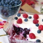 Blueberry Raspberry Jello salad