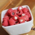 Chocolate Stuffed Raspberries