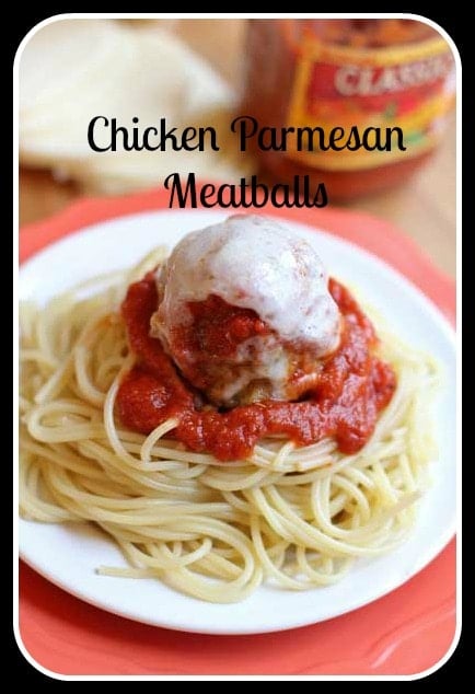 Chicken Parmesan Meatballs