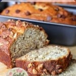 This Buttermilk Banana Bread is such a treat and since it makes 3 loaves, I like to put a different topping on each one. This is sure to become your new favorite quick bread recipe.