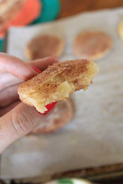 Buttery, flakey, and totally covered in cinnamon sugar. The thin layer of sweet cream cheese will make these your favorite cookie.