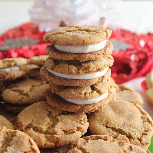 Soft Ginger Sandwich Cookies