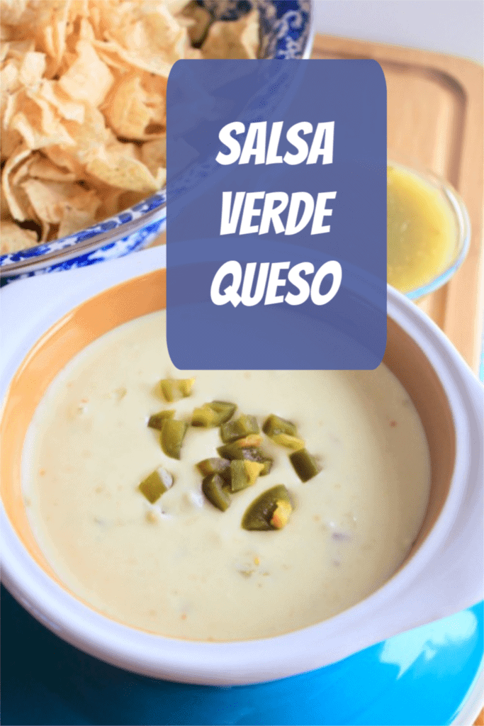 Top 3 Fiesta recipes - Salsa Verde Queso