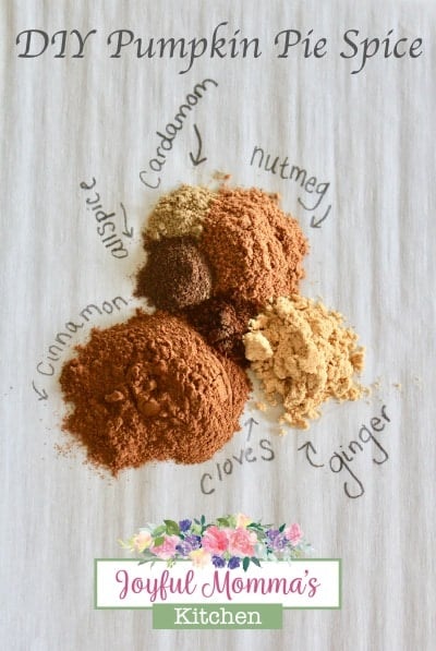 DIY Pumpkin Pie Spice