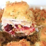 Thanksgiving Sliders close up