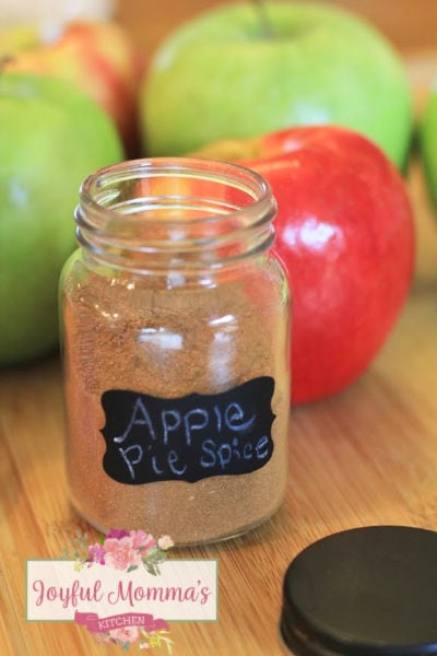 DIY Apple Pie Spice