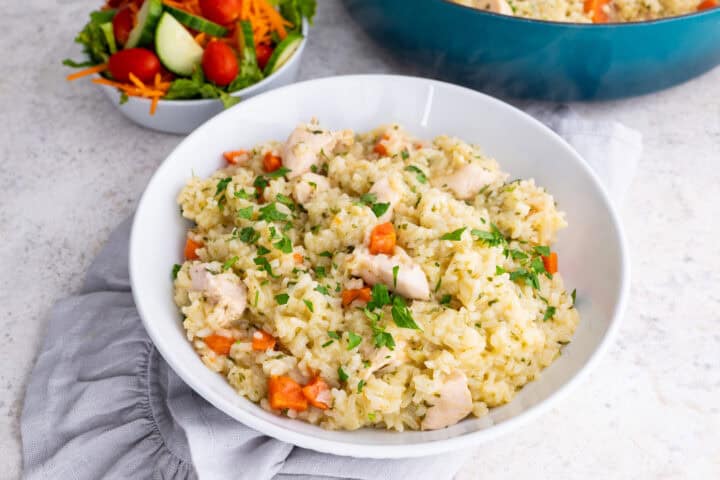 Easy One Pot Chicken and Rice Video & Recipe - Joyful Momma's Kitchen