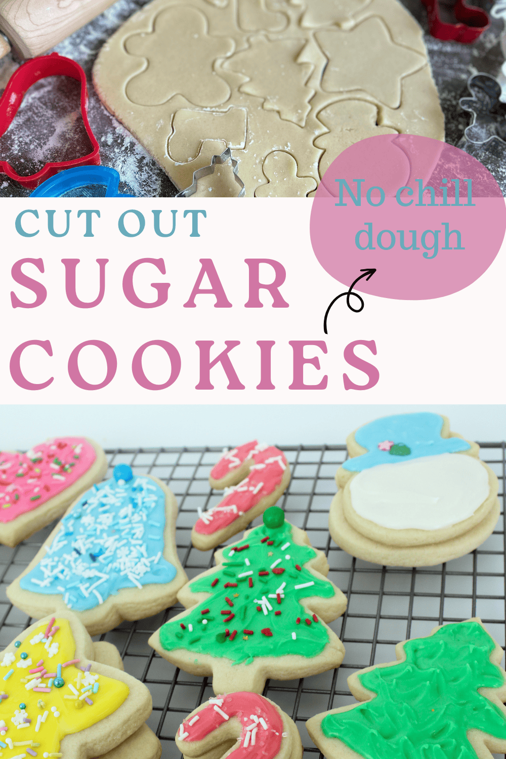 Best Cut Out Sugar Cookies {No Chill Dough} Joyful Momma's Kitchen